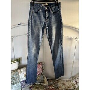 Gap Women’s Jeans 27L Real Straight Medium Wash Excellent